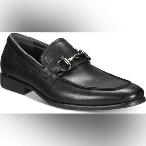 Unlisted by Kenneth Cole Men's Stay Black Leather Loafers